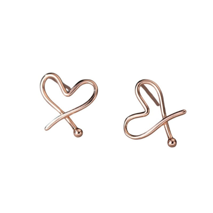 Heart Silver Earrings