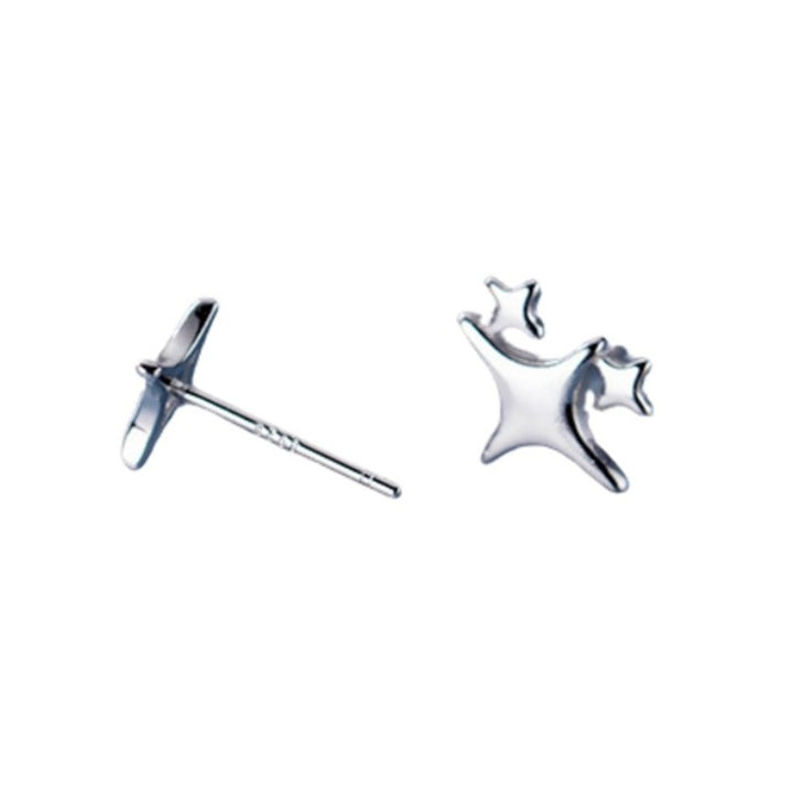 Tähtisäde Hopeakorvakorut