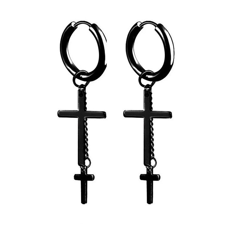 Mustat Ristiteräskorvakorut