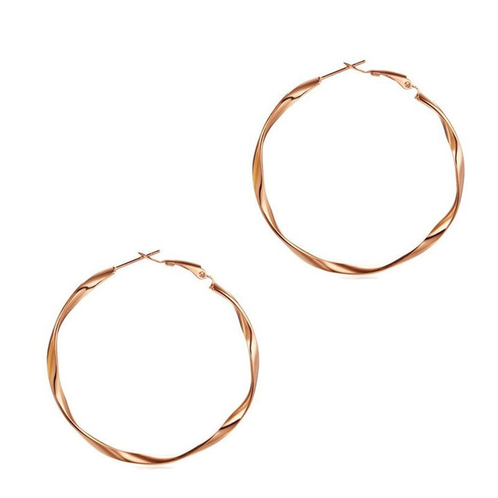 Ruusukullatut Teräskorvakorut