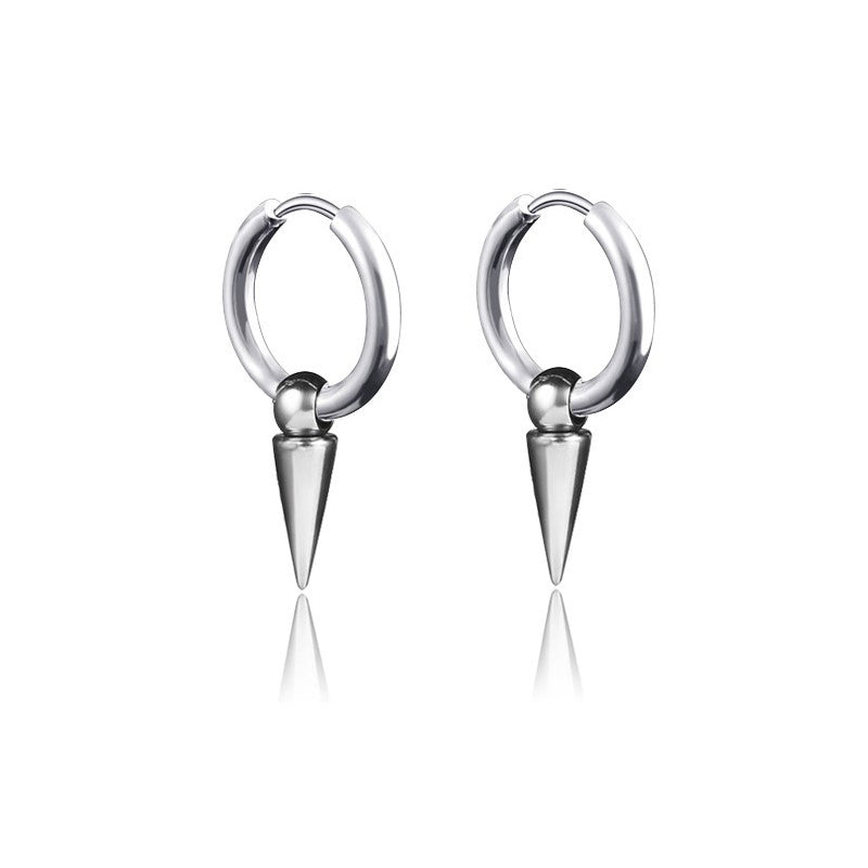 Piikkiriipus Teräskorvakorut