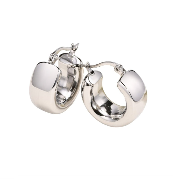 Hopeanväriset Teräskorvarenkaat