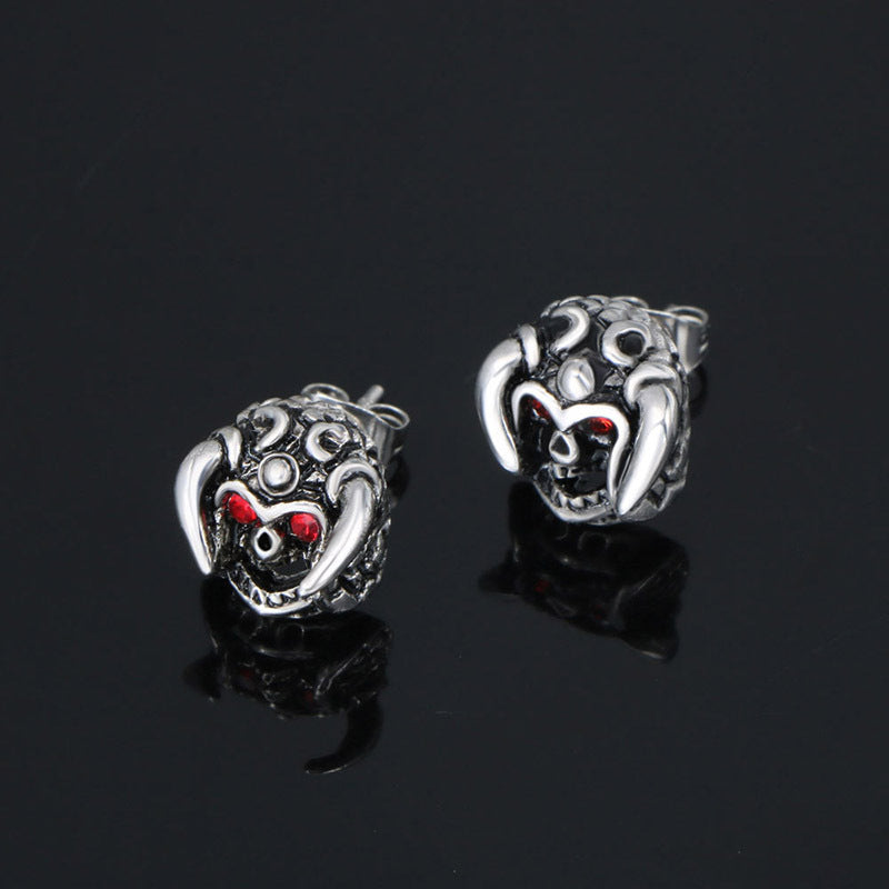 Vampyrskalle Stålörhängen