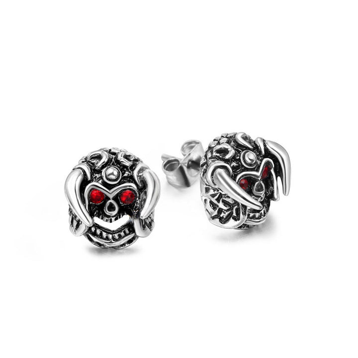 Vampyrskalle Stålörhängen