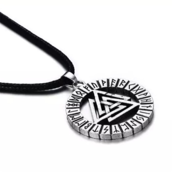 Valknut Steel Necklace