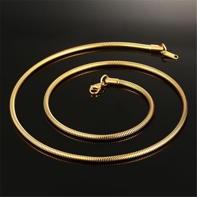 Kullattu Käärmeketju, Teräskaulaketju