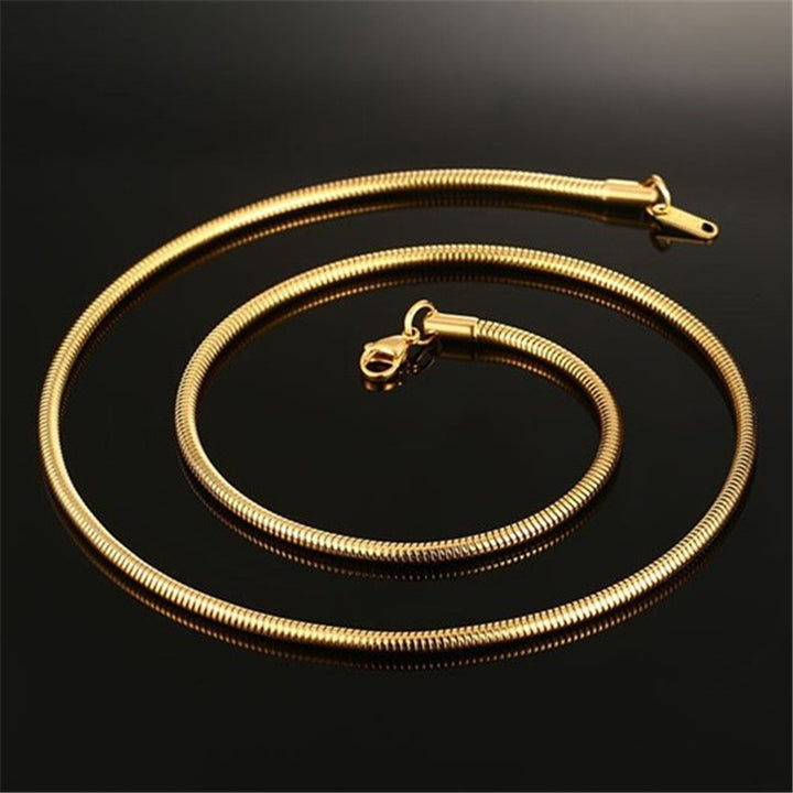 Kullattu Käärmeketju, Teräskaulaketju