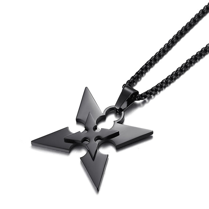 Musta Ninja Tähti Teräskaulakoru