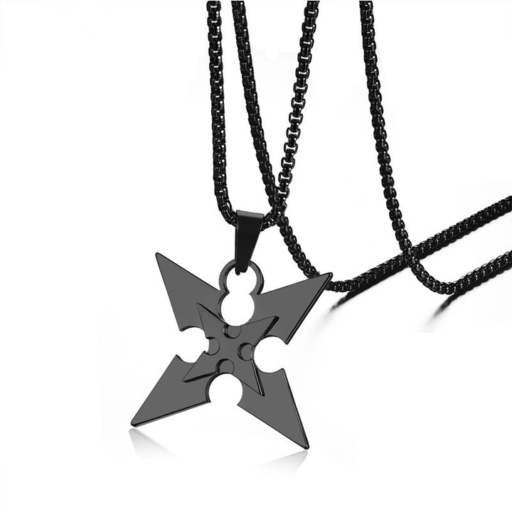 Musta Ninja Tähti Teräskaulakoru