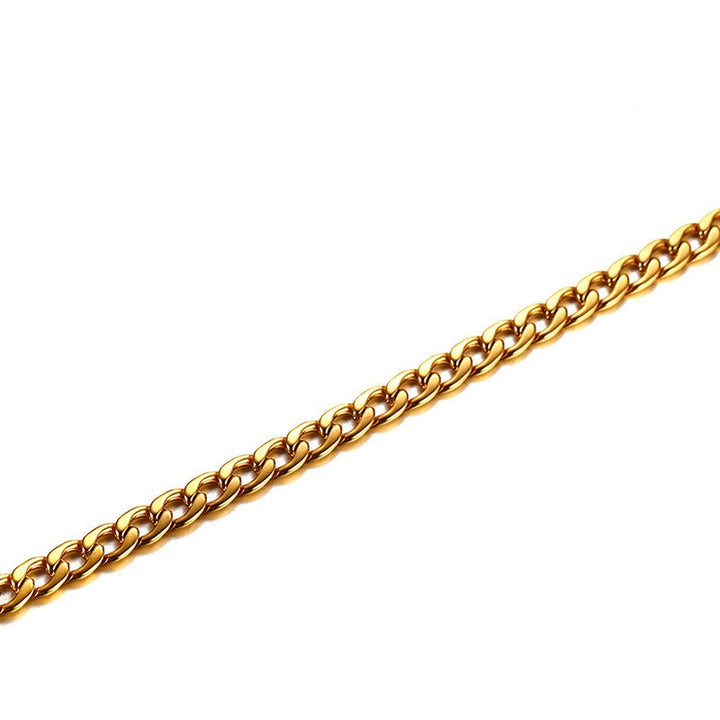 Kullanvärinen Panssariketju 60cm,Teräskaulaketju