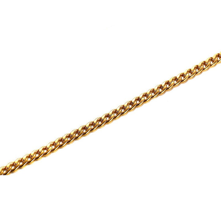 Kullanvärinen Panssariketju 60cm,Teräskaulaketju