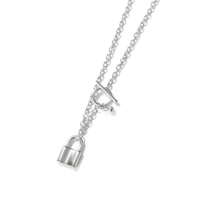 Lukko Kirurginteräskaulakoru