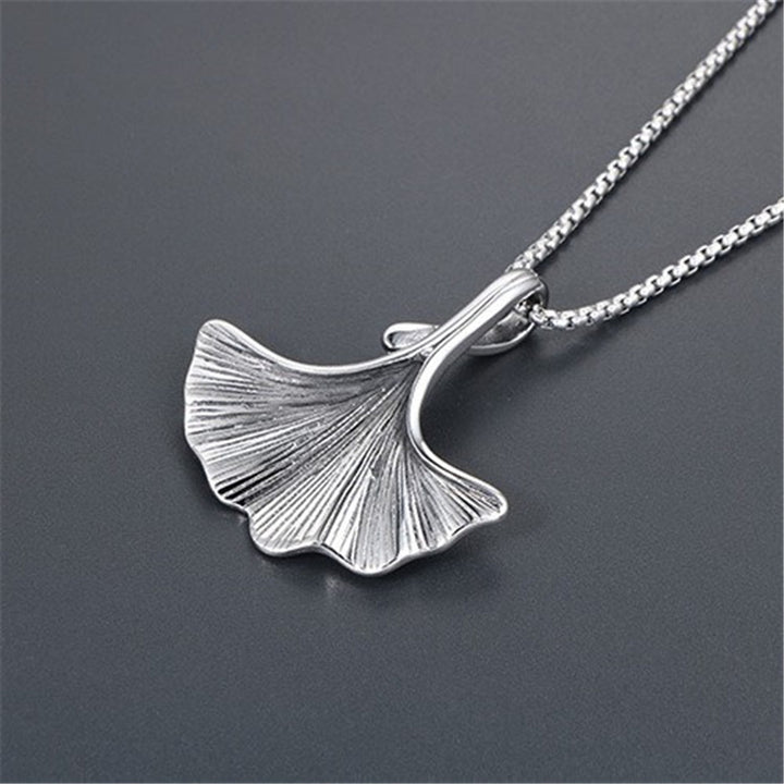 Ginkgo Lehti Teräskaulakoru