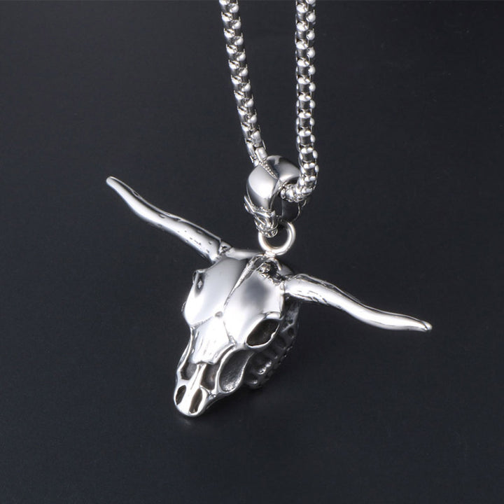 Pitkäsarvinen Kallo Teräskaulakoru