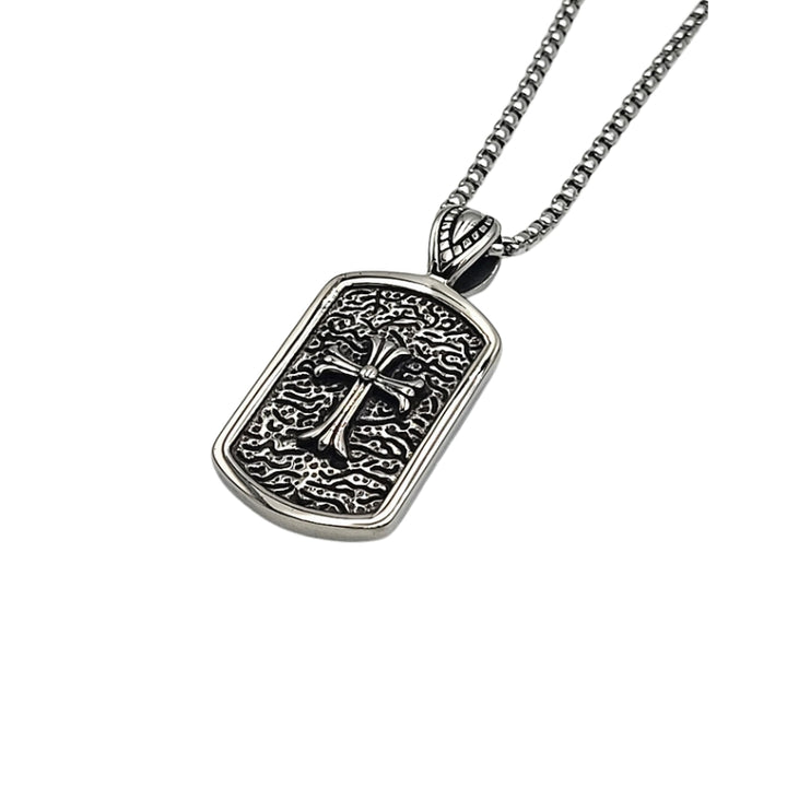 Miesten Risti Teräskaulakoru