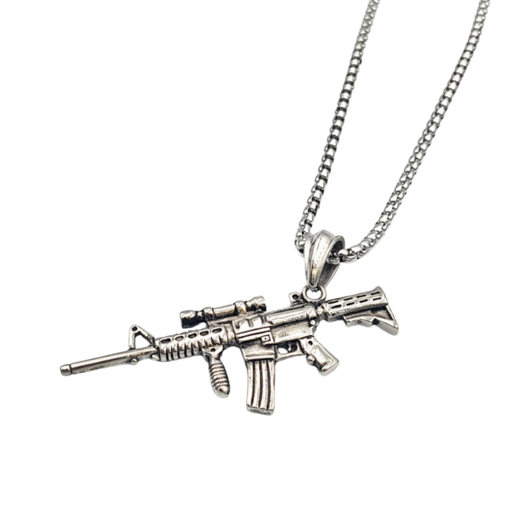 Miesten Konepistooli Teräskaulakoru