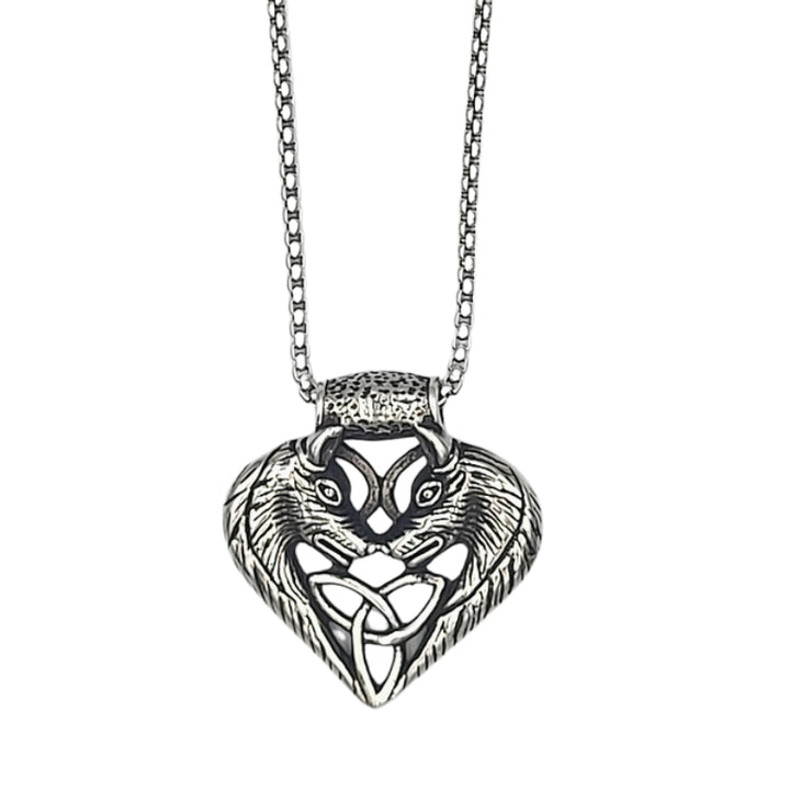 Kaksi Kettua Sydänteräskaulakoru