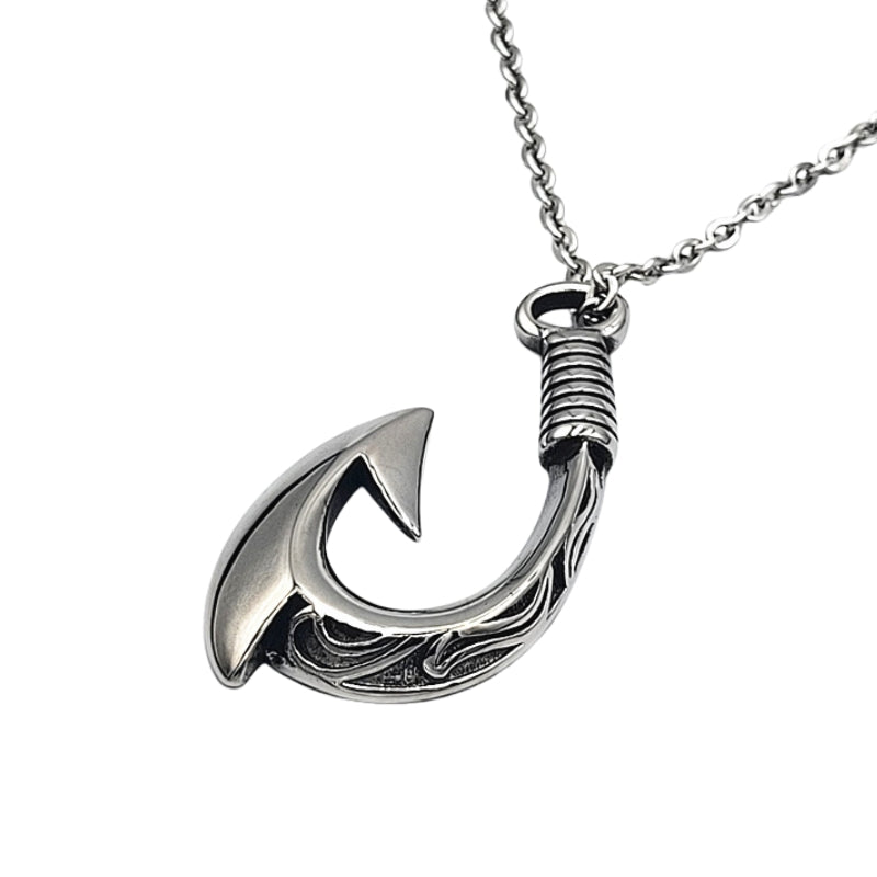 Miesten Ongenkoukku Teräskaulakoru