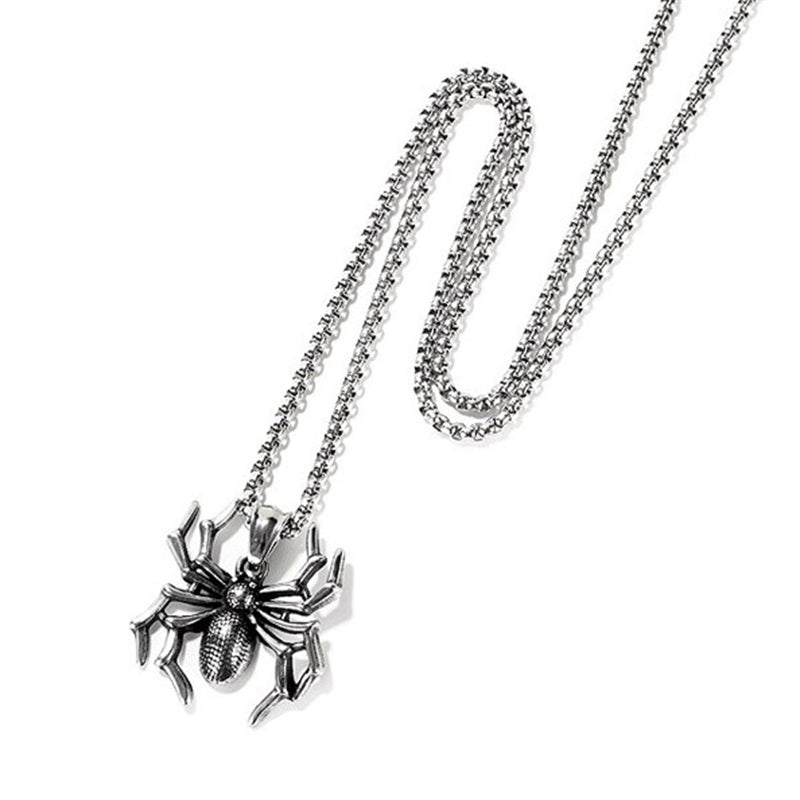 Miesten Hämähäkki Teräskaulakoru