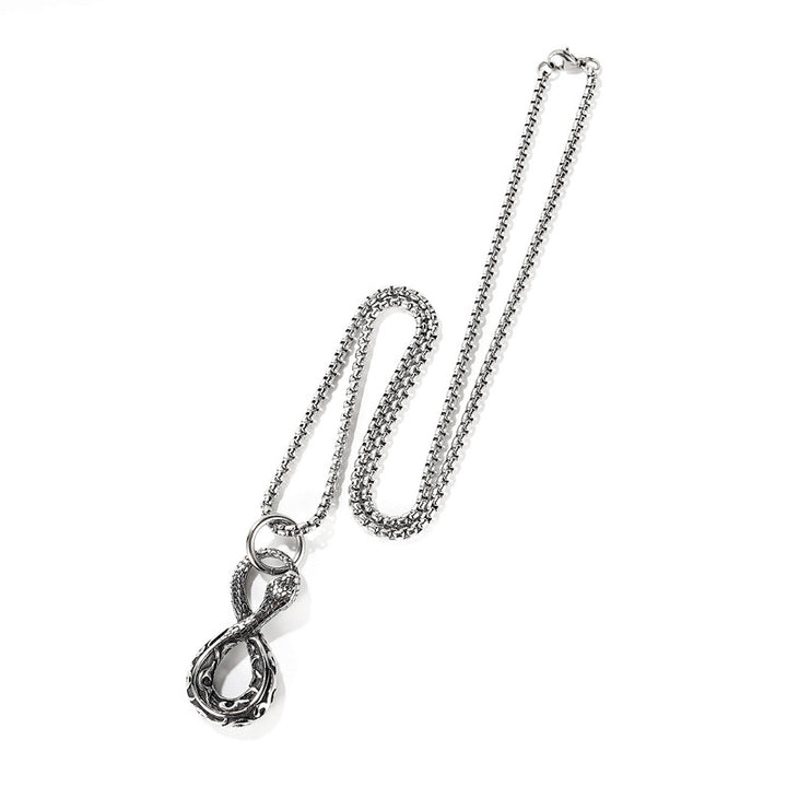 Käärme Infinity Teräskaulakoru