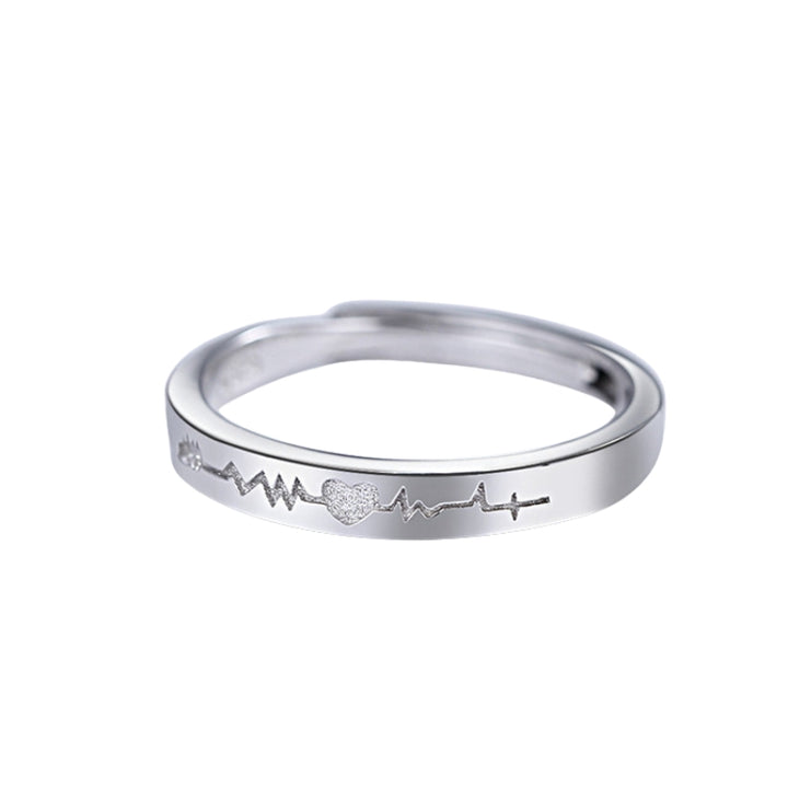 Sykkeen Taajuus Hopeasormus