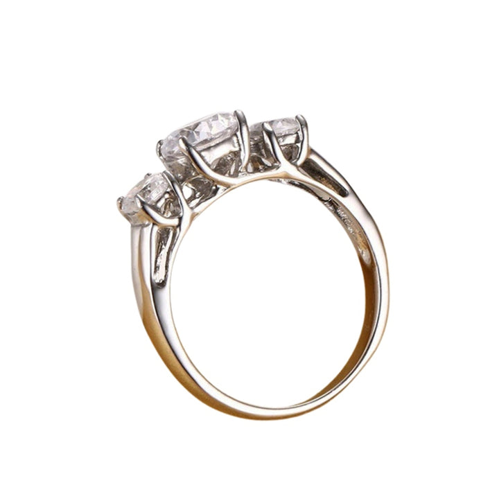 Kolmikivinen Zirkonia Terässormus